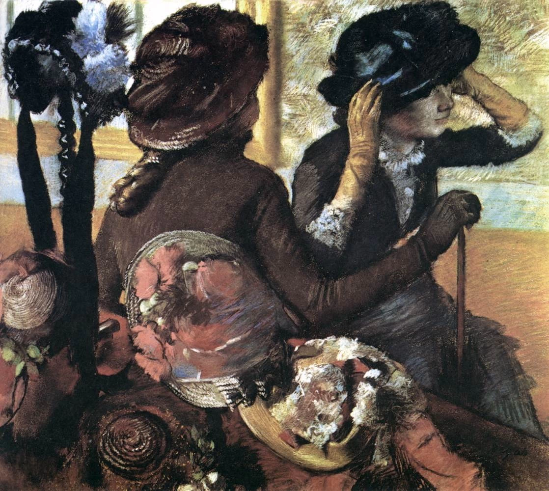 Il negozio di modisteria - Museo Thyssen, Bornemisza, Madrid